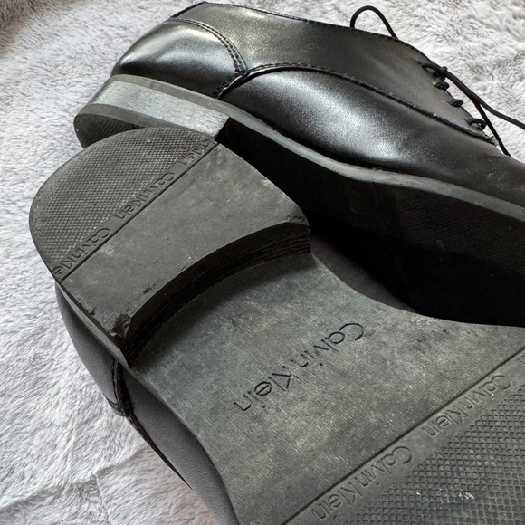 Calvin Klein Dress Shoes Black Formalwear Footwear Laces Men Size 8.5 Graduation Calvin Klein Dress Shoes Black Formalwear Footwear Laces Men Size 8.5 Graduation